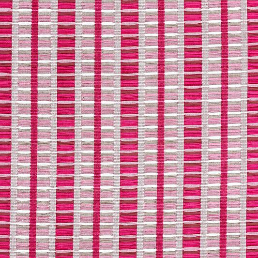 Select 78821 Palopo Hand Woven Stripe Flamingo by Schumacher Fabric