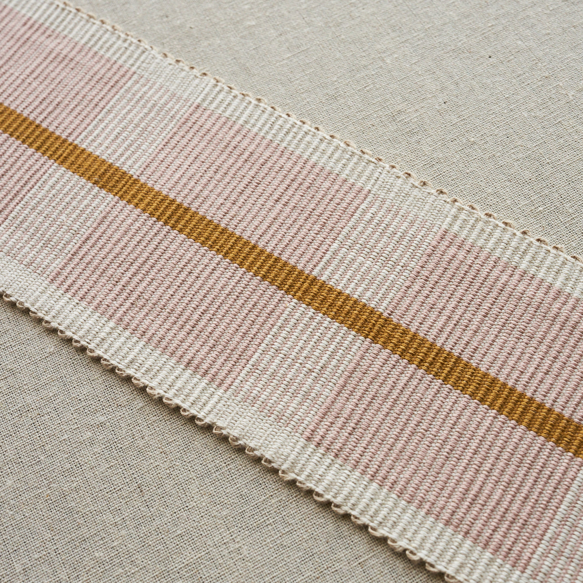 Purchase 78976 | Calcada Tape Wide, Rose Quartz - Schumacher Trim