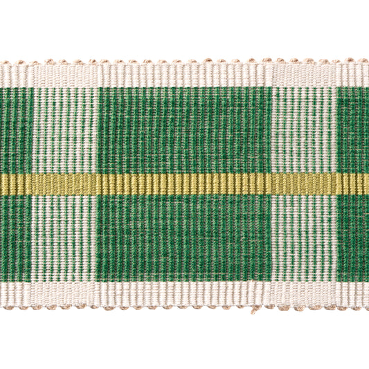 Purchase 78978 | Calcada Tape Wide, Grass - Schumacher Trim