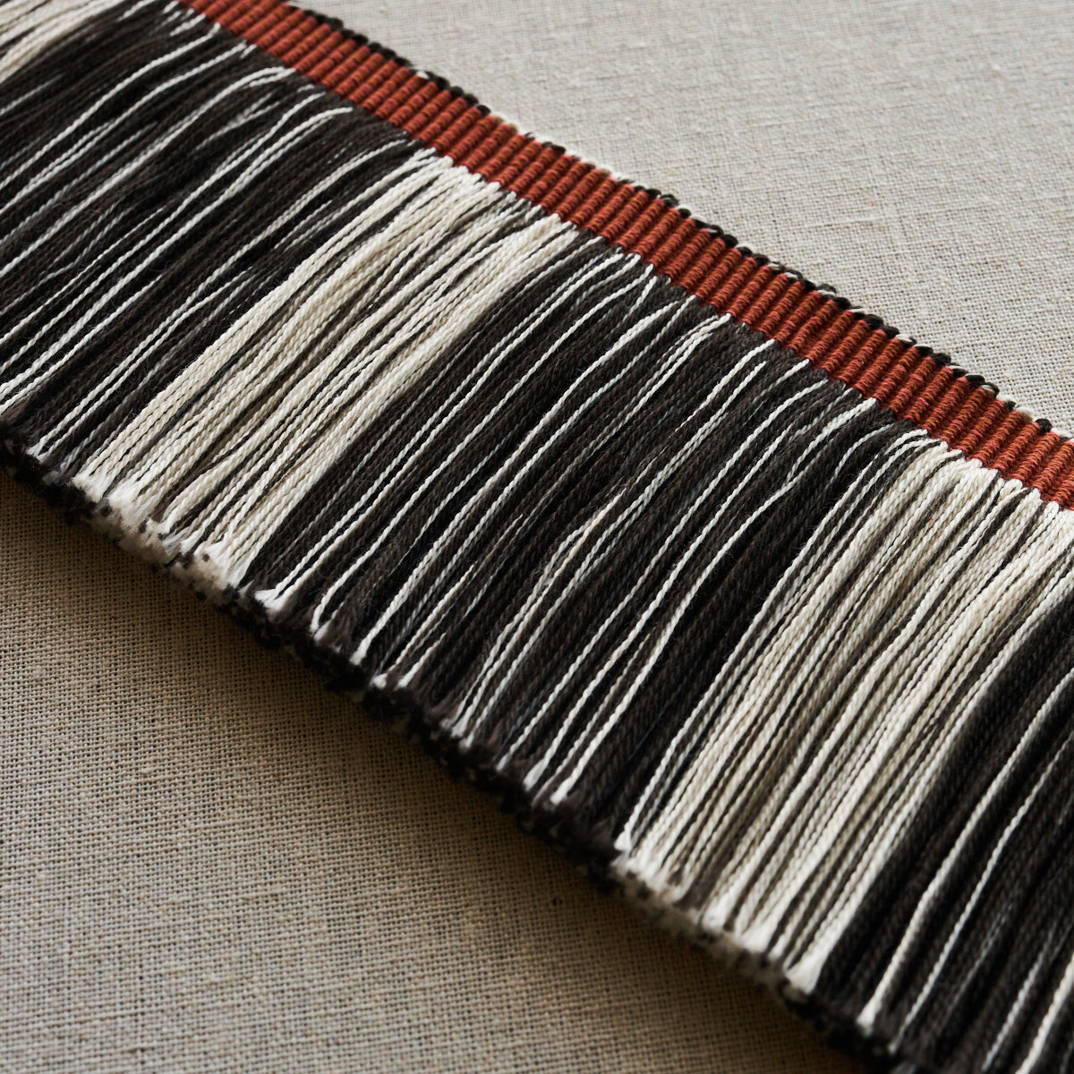 Purchase 78984 | Calcada Fringe, Rust - Schumacher Trim