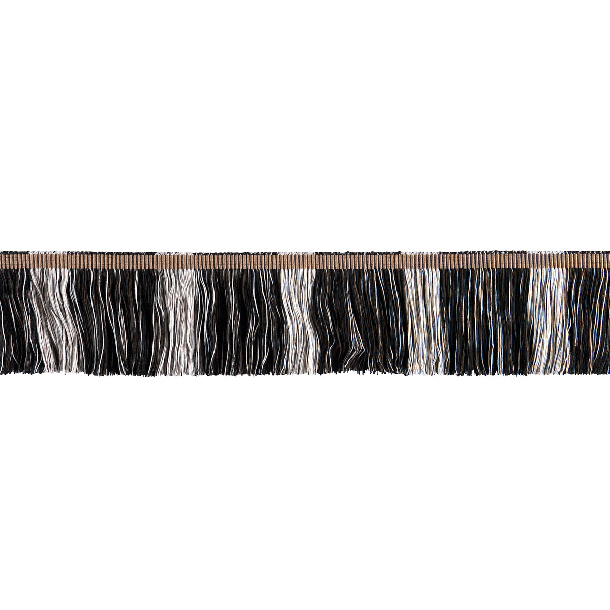 Purchase 78987 | Calcada Fringe, Carbon - Schumacher Trim
