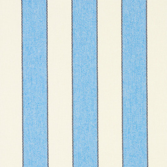 View 79050 Blumont Stripe Indoor/Outdoor Blue by Schumacher Fabric