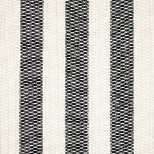 Save 79054 Blumont Stripe Indoor/Outdoor Charcoal by Schumacher Fabric