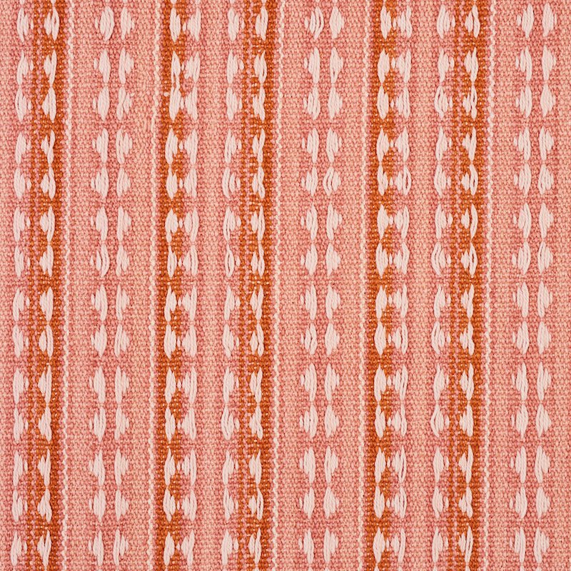 View 79082 Tarnby Stripe Coral by Schumacher Fabric