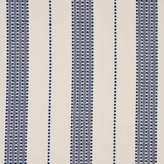 Looking 79090 Lubeck Stripe Navy by Schumacher Fabric