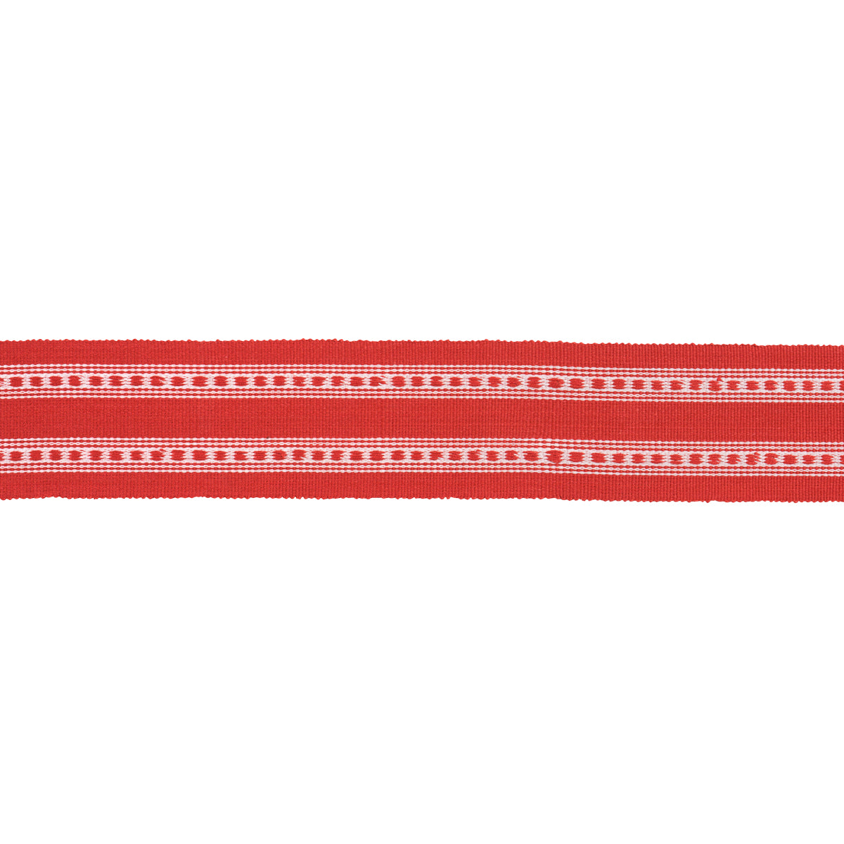 Purchase 79114 | Lubeck Tape, Red - Schumacher Trim