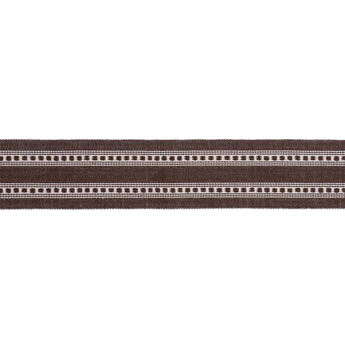 Purchase 79115 | Lubeck Tape, Brown - Schumacher Trim