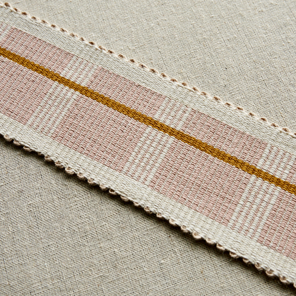 Purchase 79207 | Calcada Tape Medium, Rose Quartz - Schumacher Trim