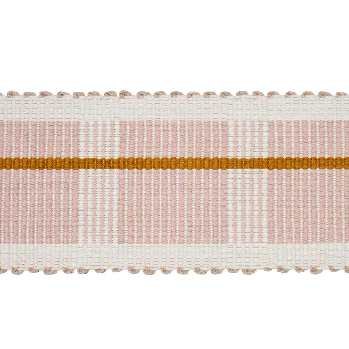 Purchase 79207 | Calcada Tape Medium, Rose Quartz - Schumacher Trim