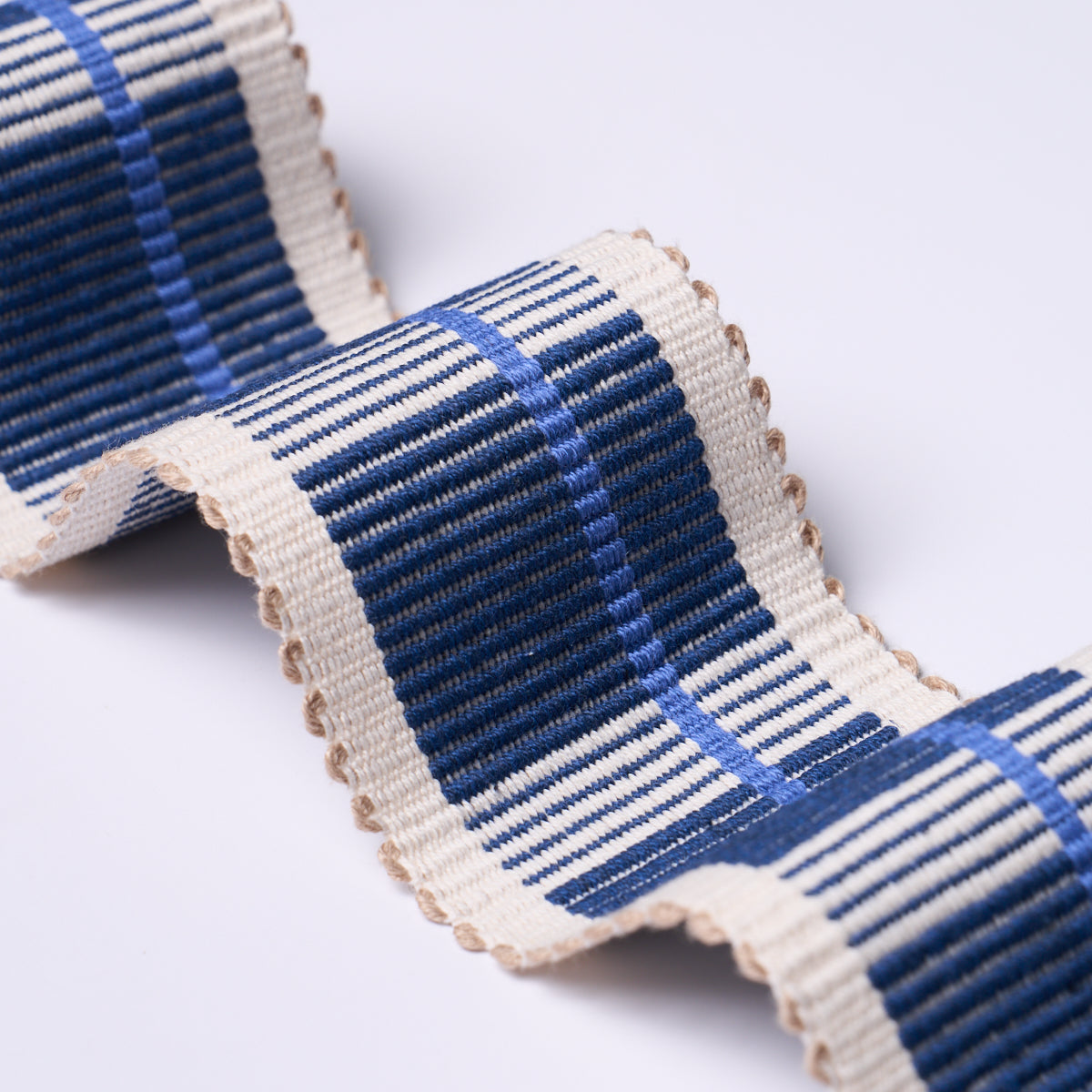 Purchase 79208 | Calcada Tape Medium, Lapis - Schumacher Trim