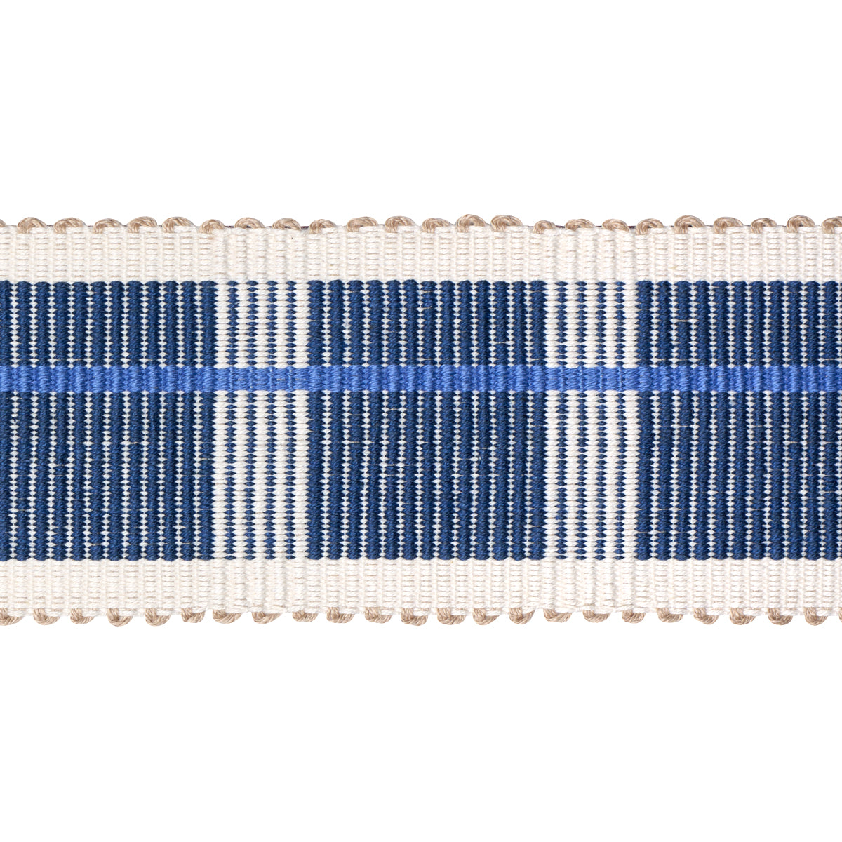 Purchase 79208 | Calcada Tape Medium, Lapis - Schumacher Trim