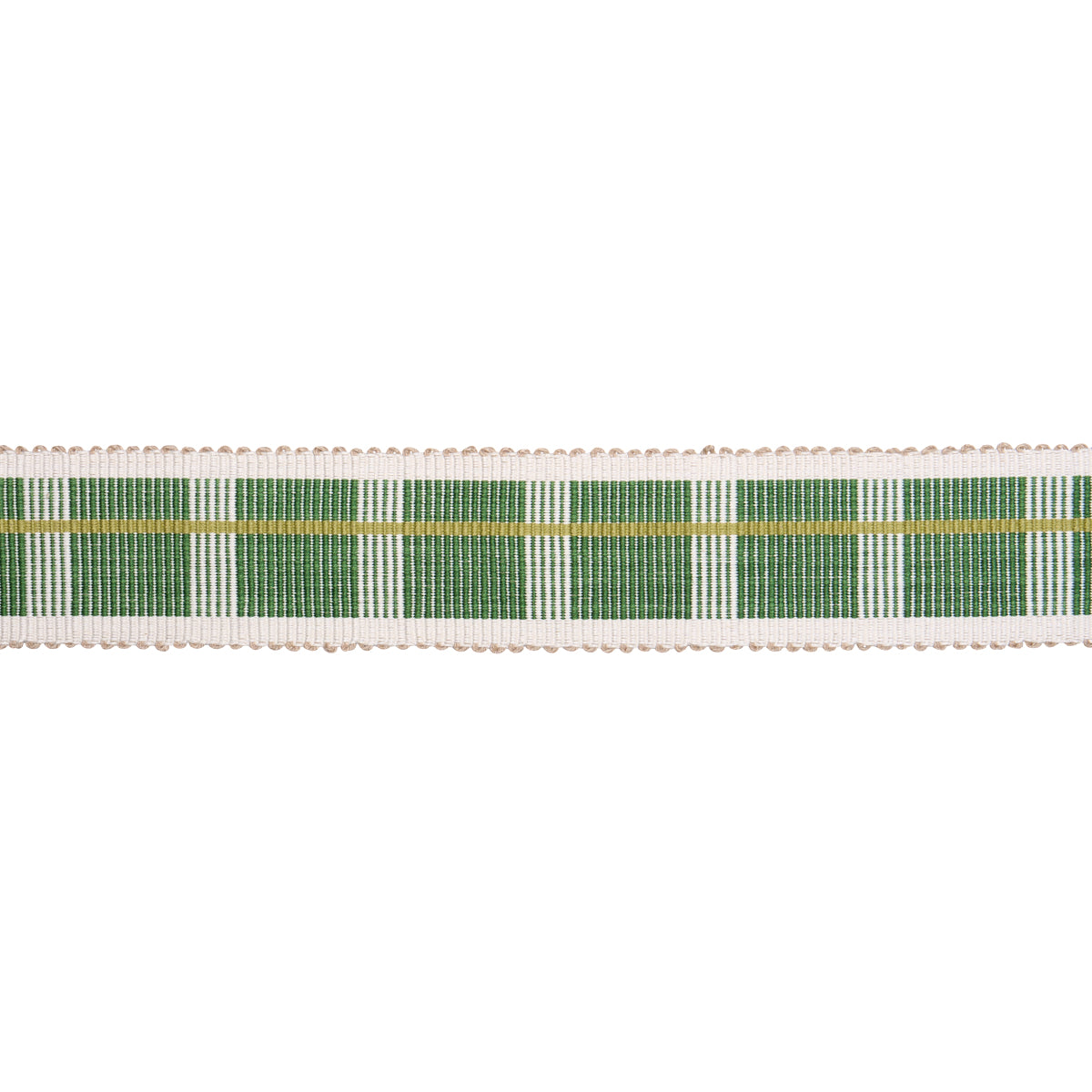 Purchase 79209 | Calcada Tape Medium, Grass - Schumacher Trim