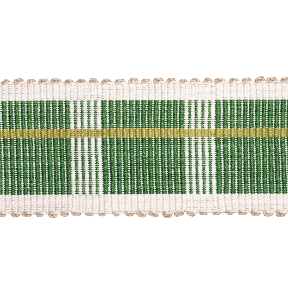 Purchase 79209 | Calcada Tape Medium, Grass - Schumacher Trim