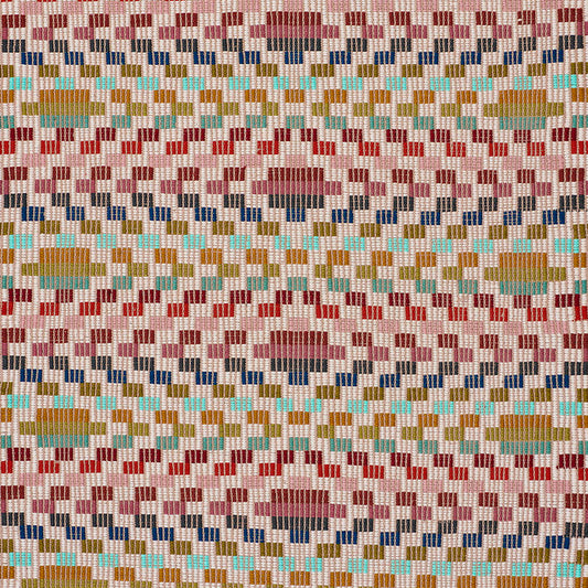 Looking 79250 Izapa Hand Woven Brocade Multi by Schumacher Fabric