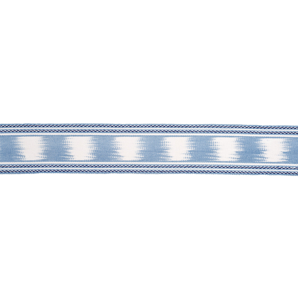 Purchase 79304 | Banyan Ikat Tape, Sky - Schumacher Trim