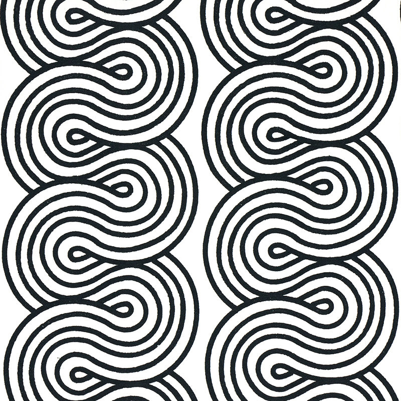 Find 79341 Giraldi Embroidery Black by Schumacher Fabric
