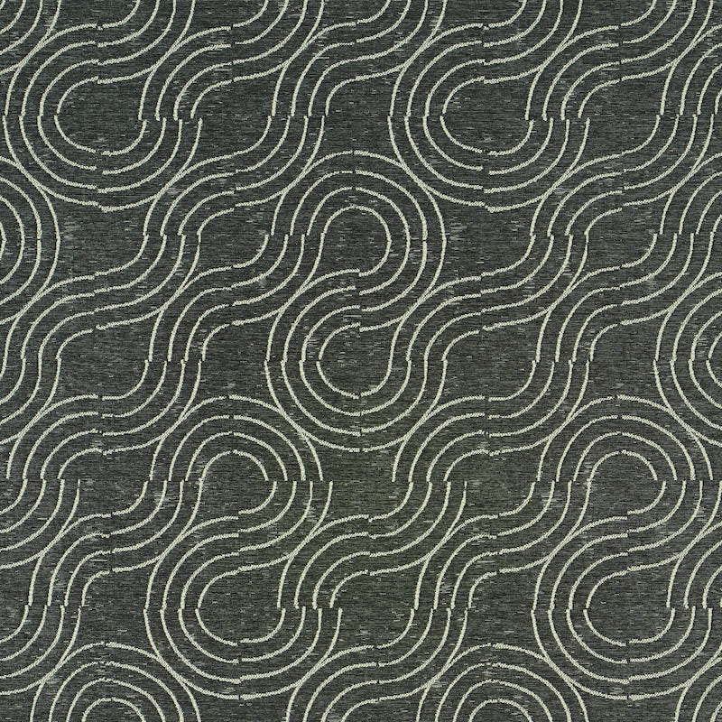 View 79400 Alma Indoor/Outdoor Carbon by Schumacher Fabric