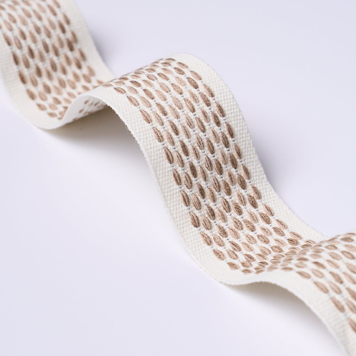 Purchase 79429 | Portola Tape Indoor/Outdoor, Flax - Schumacher Trim