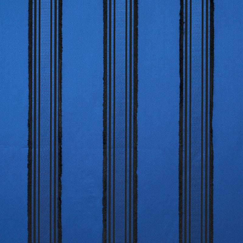 Acquire 79450 Senza Satin Stripe Cobalt by Schumacher Fabric