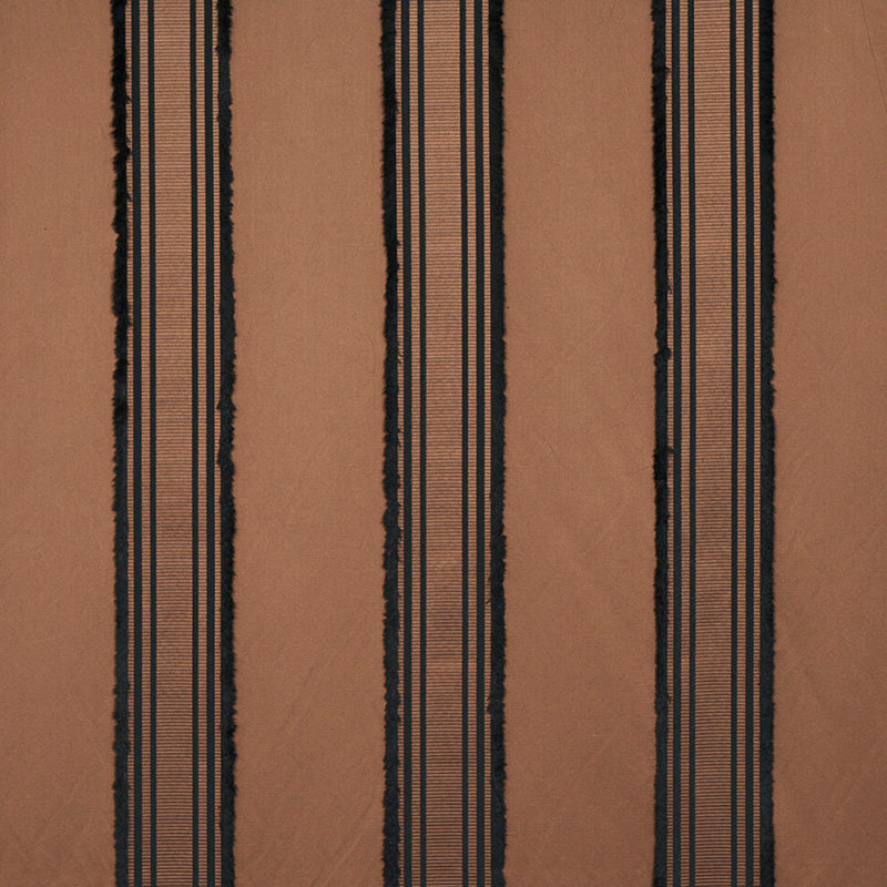 Purchase 79451 Senza Satin Stripe Brown by Schumacher Fabric