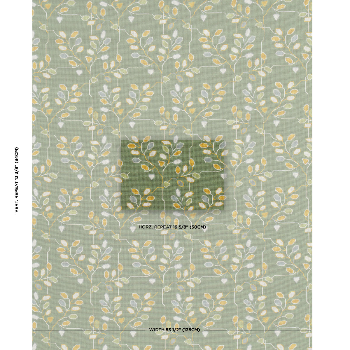 Purchase 79514 | Tumble Weed Épinglé, Meadow Green - Schumacher Fabric