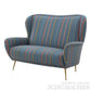 Purchase 79560 | Larivey Stripe, Slate - Schumacher Fabric