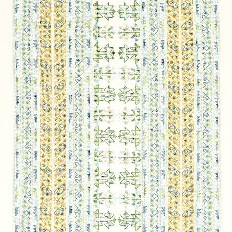 Purchase 79620 Vinka Embroidery, Mineral and Ivory by Schumacher Fabric