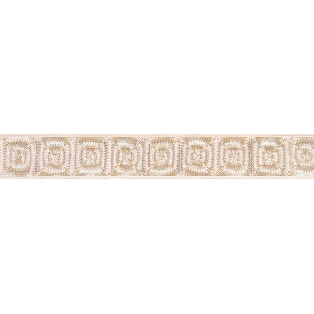 Purchase 79891 | Nautilina Embroidered Tape, Ivory - Schumacher Trim