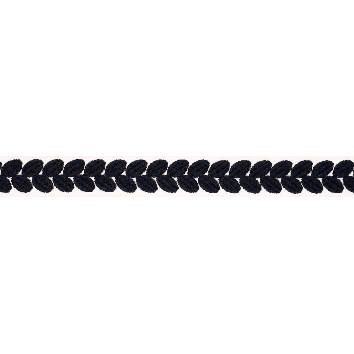 Purchase 79915 | Berkeley Tape Narrow, Black - Schumacher Trim