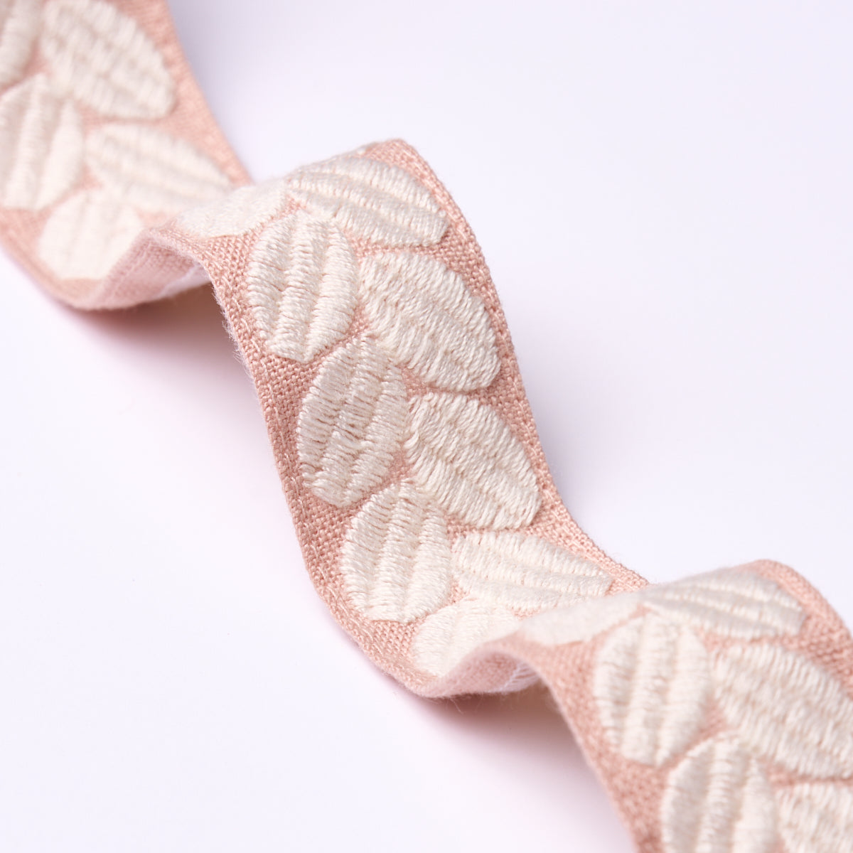 Purchase 79916 | Berkeley Tape Narrow, Blush - Schumacher Trim