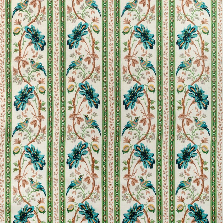 Sample - 8012137.513.0 | Le Lac Border, Le Jardin Chinois - Brunschwig & Fils Fabric