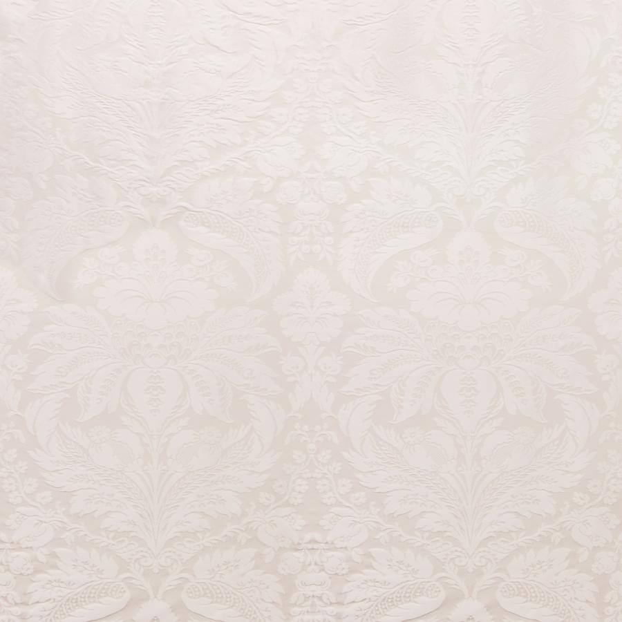 Looking 8013188-1 Damask Pierre Snow Damask by Brunschwig & Fils Fabric