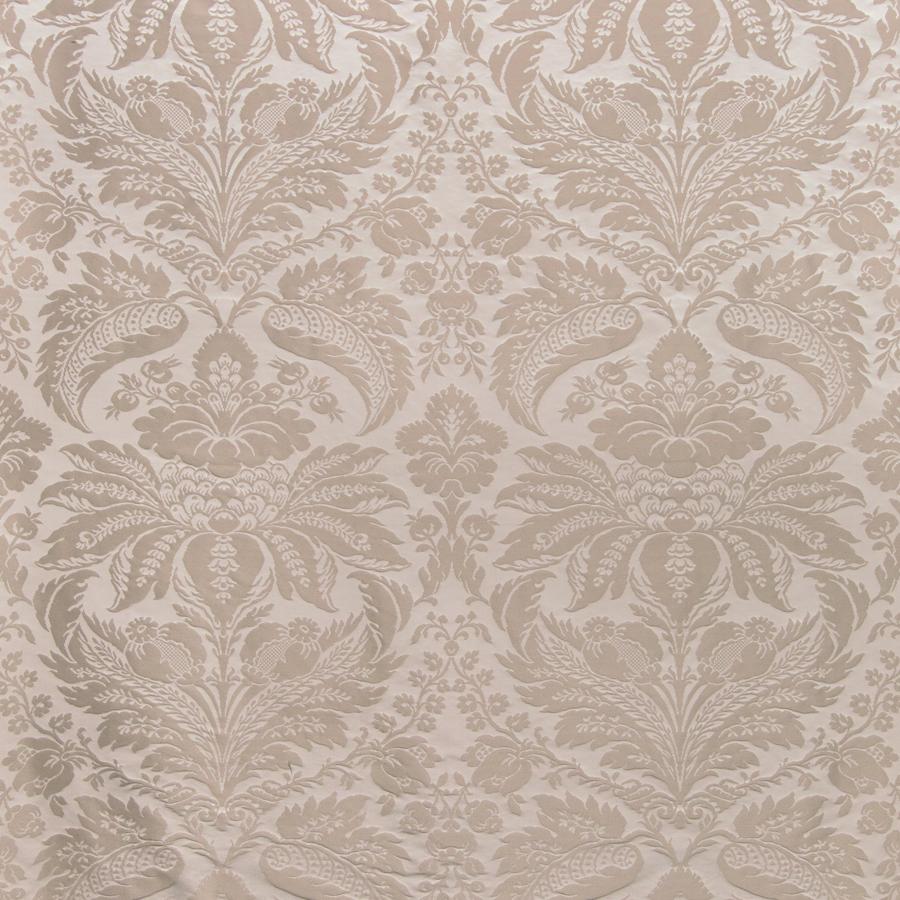 View 8013188-11 Damask Pierre Grey Damask by Brunschwig & Fils Fabric