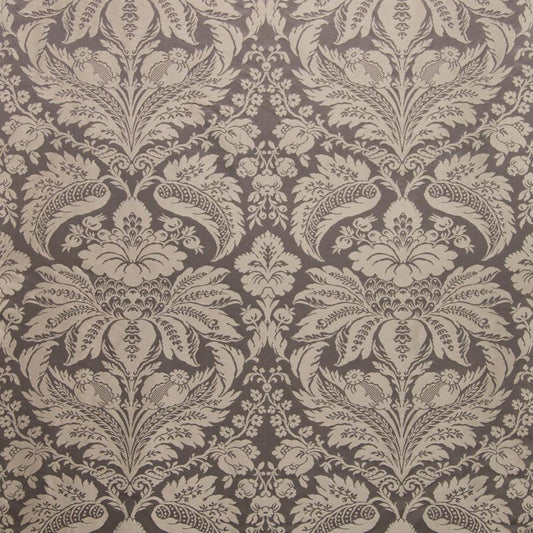 Select 8013188-21 Damask Pierre Charcoal Damask by Brunschwig & Fils Fabric