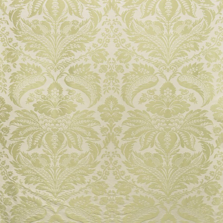 Sample 8013188-311 Damask Pierre Lichen Damask Brunschwig and Fils Fabric