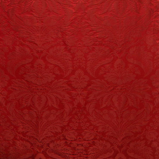 Purchase 8013188-9 Damask Pierre Red Damask by Brunschwig & Fils Fabric