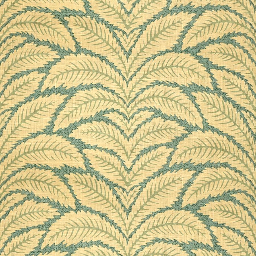 Sample 8014104-513 Talavera Linen Aqua Tropical Brunschwig and Fils Fabric