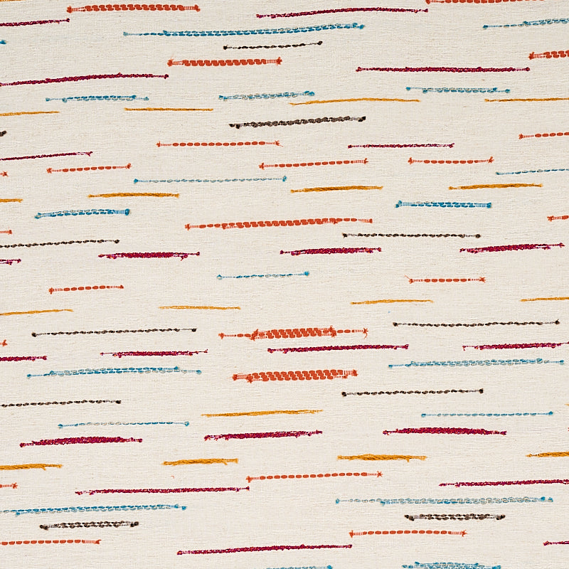 Purchase 80142 Leland Stripe, Multi by Schumacher Fabric