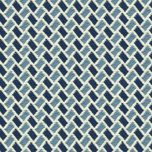 Acquire 8015112-5 New Briquetage Sky/Indigo Geometric by Brunschwig & Fils Fabric