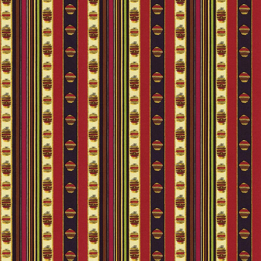 Shop 8015143-193 Rayure Moire Rouge Stripes by Brunschwig & Fils Fabric