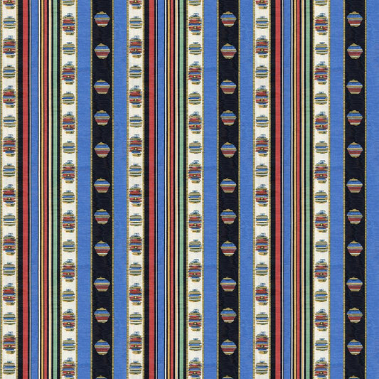 Acquire 8015143-519 Rayure Moire Bleu Stripes by Brunschwig & Fils Fabric