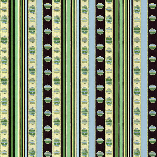 Save 8015144-513 Rayure Percale Vert Stripes by Brunschwig & Fils Fabric