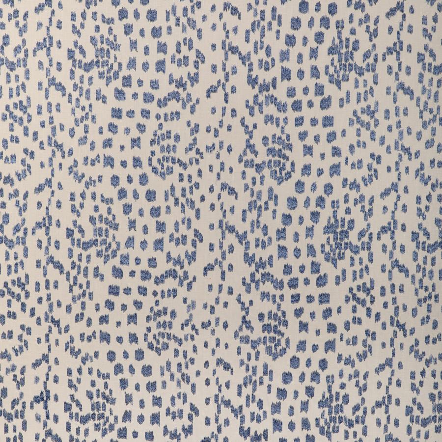 Select 8015168-221 Les Touches Emb Canton Blue Animal Skins by Brunschwig & Fils Fabric