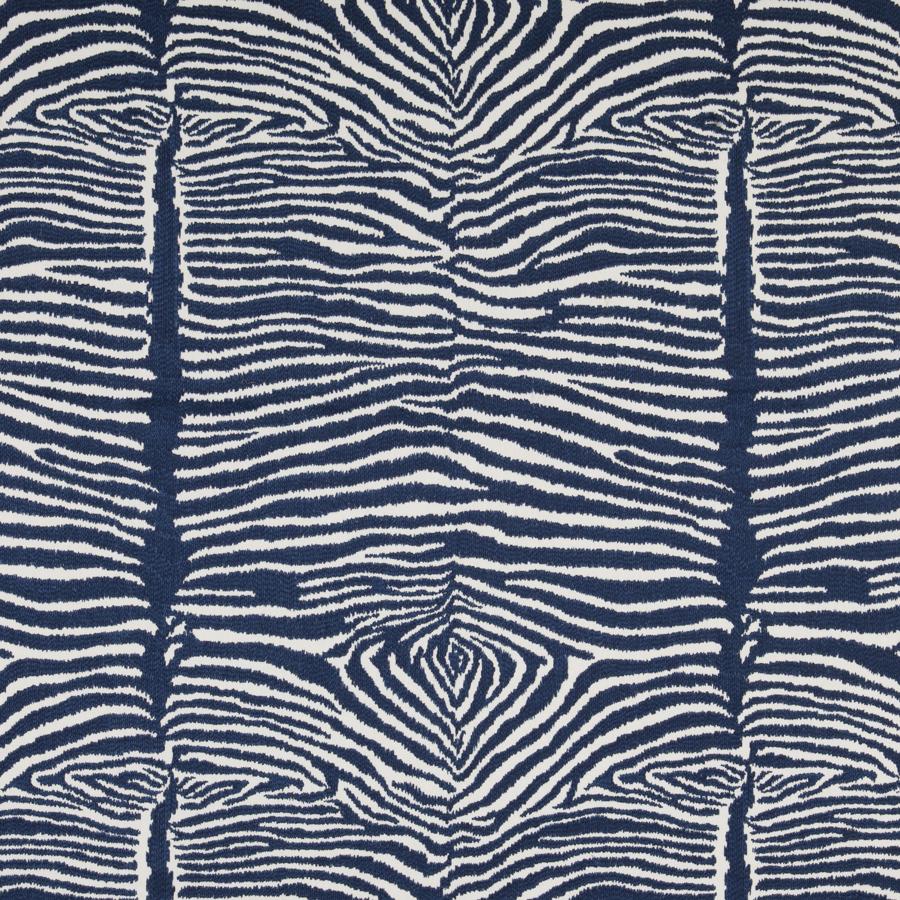 Find 8015172-50 Le Zebre Emb Navy Animal Skins by Brunschwig & Fils Fabric