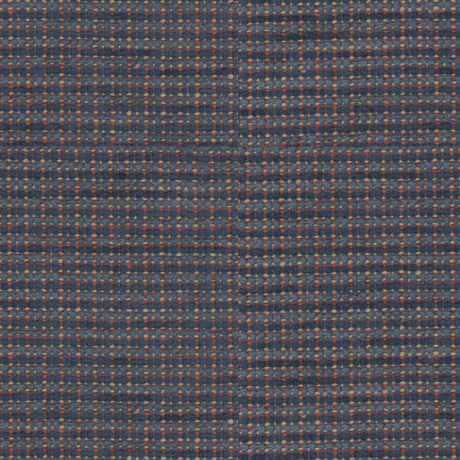 Sample 8016109-50 Tepey Chenille Navy/Multi Texture Brunschwig and Fils Fabric