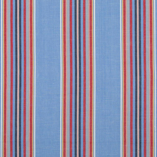 Purchase 8017101-519 Verdon Stripe Blue/Red Stripes by Brunschwig & Fils Fabric