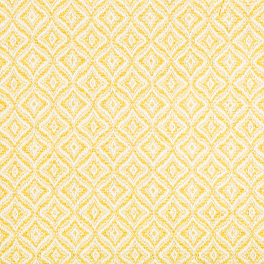 Sample 8017102-40 Embrun Woven Sunflower Small Scales Brunschwig and Fils Fabric