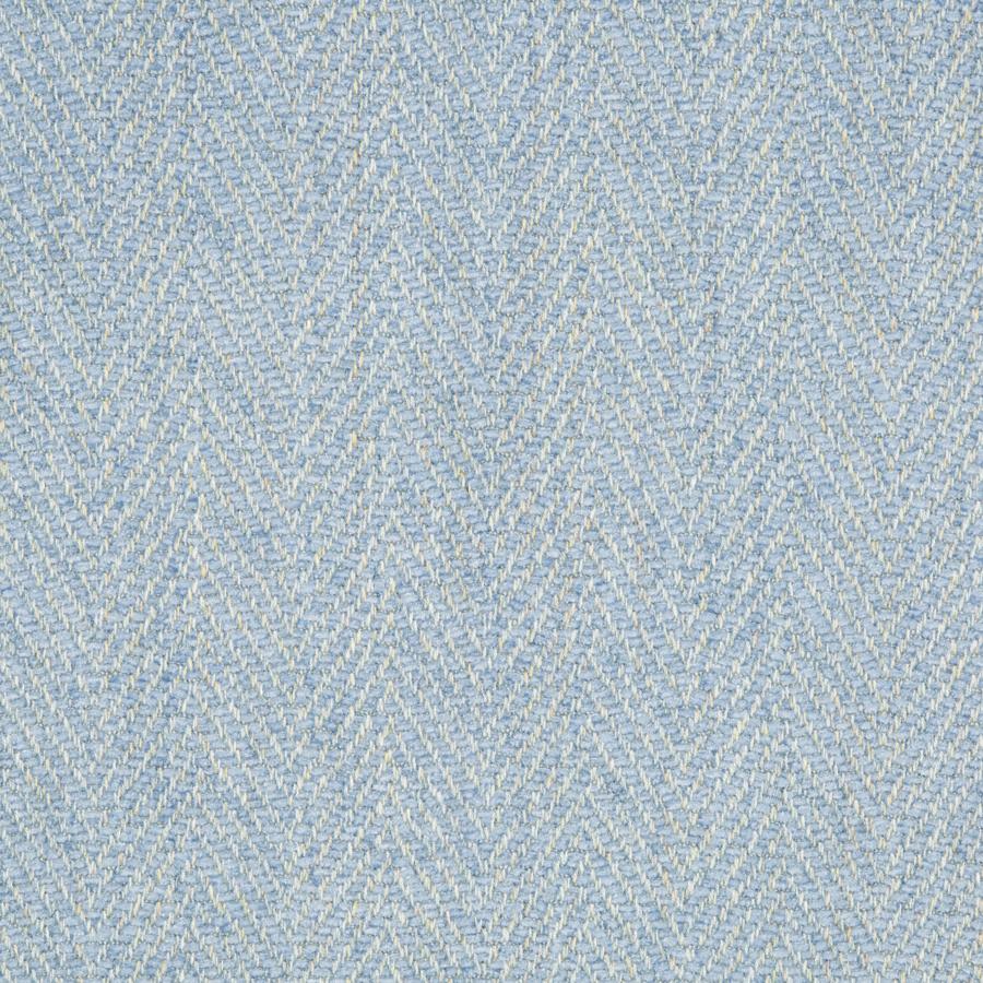 Sample 8017140-15 Firle Chenille Ii Sky Herringbone Brunschwig and Fils Fabric