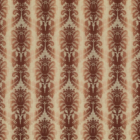 Save 8018106-19 Poivre Damask Red Damask by Brunschwig & Fils Fabric