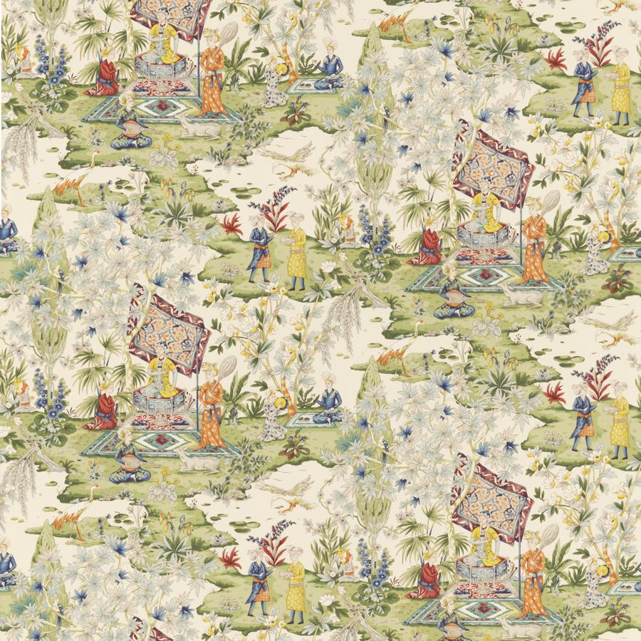 Acquire 8018119-133 Lodi Garden Print Ivory Modern Chinoiserie by Brunschwig & Fils Fabric